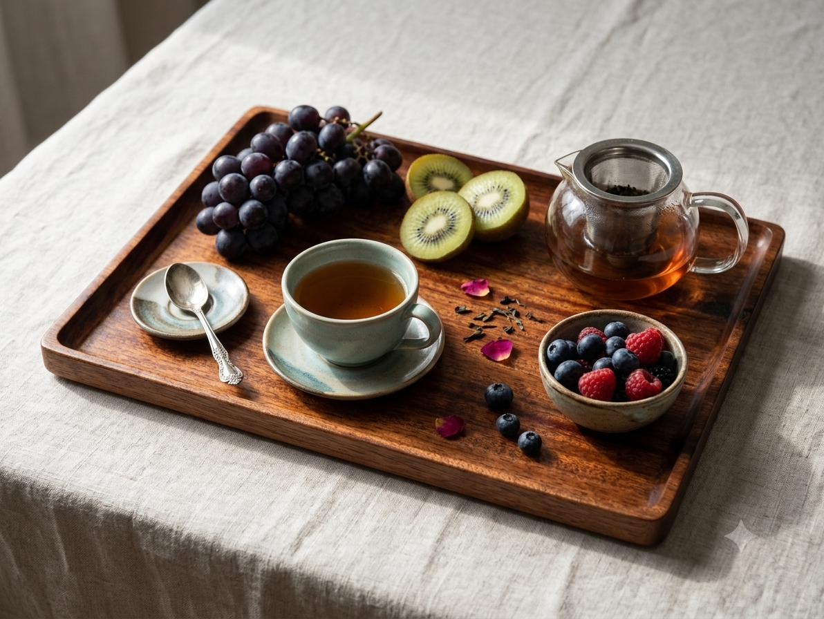 **Woodverra Mahogany Serving Tray | Timeless Style
