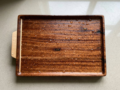 **Woodverra Mahogany Serving Tray | Timeless Style