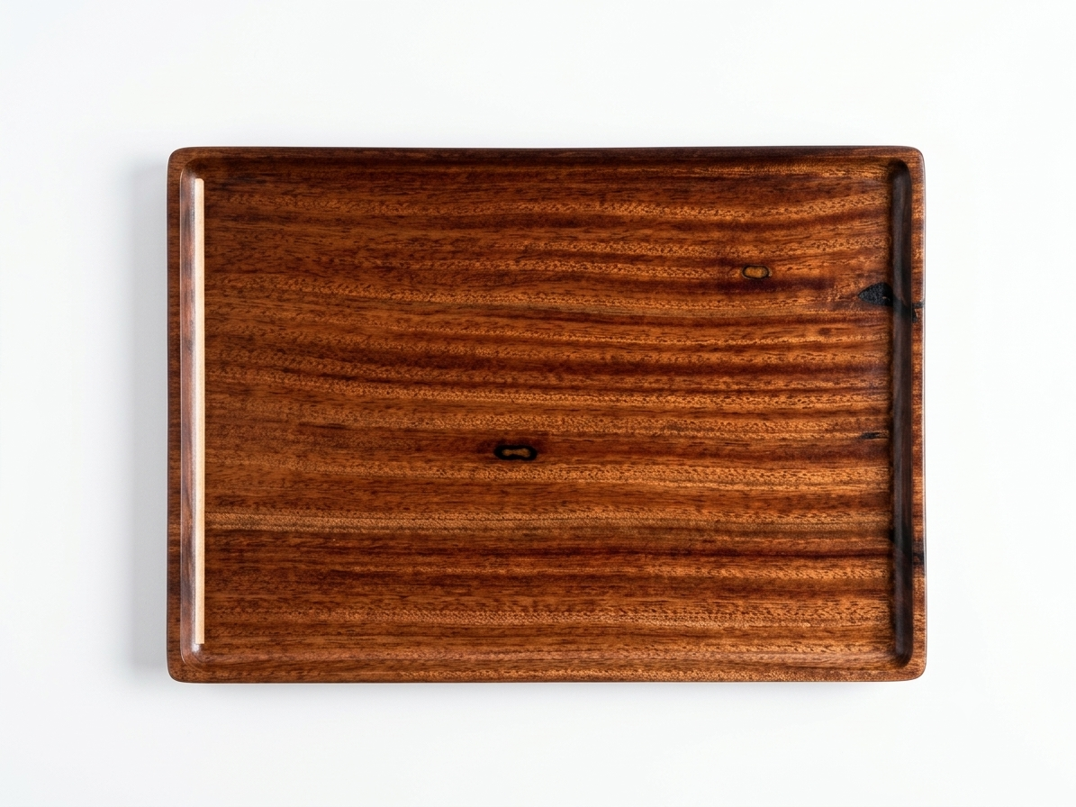 **Woodverra Mahogany Serving Tray | Timeless Style