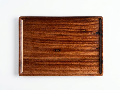 **Woodverra Mahogany Serving Tray | Timeless Style